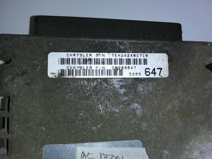 P05269647 Dodge Neon 1995 ecm ecu computer