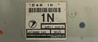 22611 AG41B Subaru Legacy 2001 ecu ecm computer