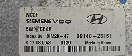 39140-23161 Hyundai Elantra 2009-2012 ecm ecu computer
