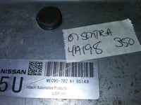 MEC90-782 Nissan Sentra 2007 ecm ecu computer