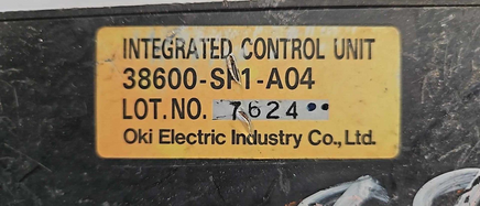38600-SP1-A04 ingetrgated control module bcm 1988-1991 Honda Prelude