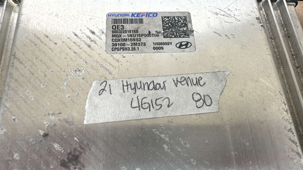 39100-2M373 Hyundai Venue 2021 ecu ecm computer