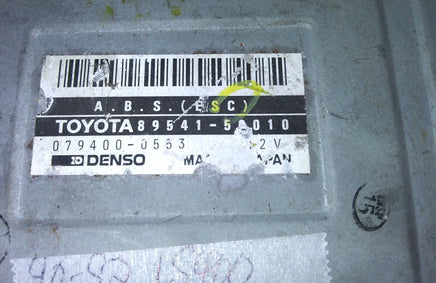 89541-50010 abs anti-lock brake control module 1990-1992 Lexus LS400