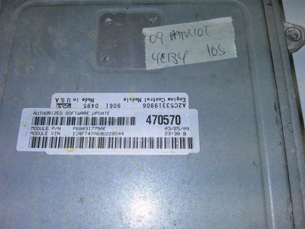 P68031779AE Jeep Patriot 2009 ecm ecu computer