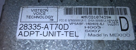 28335-AT70D phone telephone control module 2006 Infiniti G35