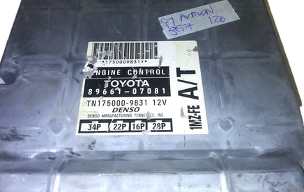89661-07081 ECM ECU computer 1997 Toyota Avalon