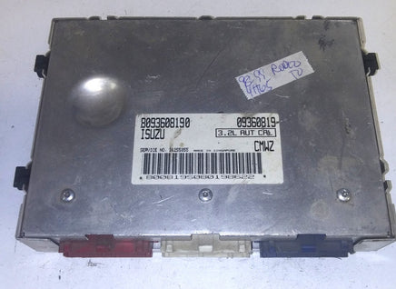 8093608190 ecm ecu computer 1998-1999 Isuzu Rodeo