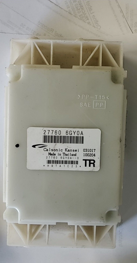 2018 Nissan Armada AC air conditioner amplifier 27760 6GY0A