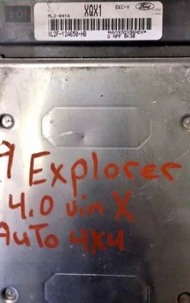 XL2F-12A650-HB Ford Explorer or Mountaineer 1999 ecm ecu computer  *TESTED GOOD*