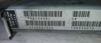 P09144361 Volvo 850 1996-1997 TCM transmission computer