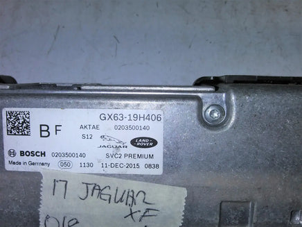 2017 Jaguar XF lane change departure sensor module GX63-19H406