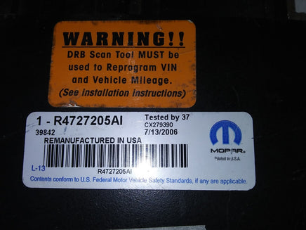 R4727205AI ecm ecu computer 1997 Chrysler T&C