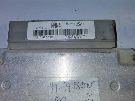 1997-1999 Ford Escort ecm ecu computer F7CF-12A650-AE  **Tested**
