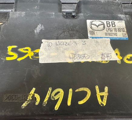 LF8J 18 881D Mazda 3 Mazda3 ecm ecu computer 2010