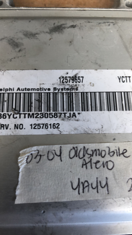 12579657 Olds Alero 2003-2004 ecm ecu computer **TESTED GOOD**