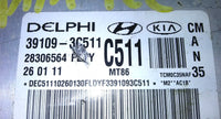 39109-3C511 Hyundai Santa Fe 2010-2011 ecm ecu computer