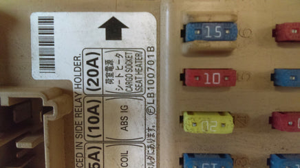 2006 Subaru Impreza Dash Fuse Box LB100701B