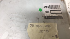 MEC15-091 Infiniti M45 ecm ecu computer 2003