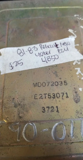1981-1983 Reliant New Yoker engine control module computer MD072035