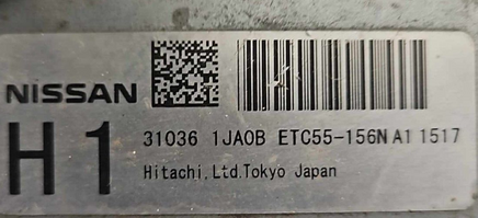 31036 1JA0B TCM transmission computer 2011-2012 Nissan Quest