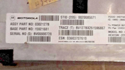 0302127B Hummer H3 2006-2010 Onstar communication box module