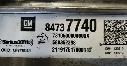2020 Chevrolet Traverse amplifier power amp 84737740