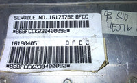 16173782 Chevy S10 1993 ecm ecu computer