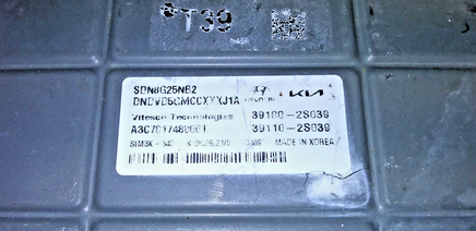 39100-2S039 ecm ecu computer 2022 Hyundai Sonata