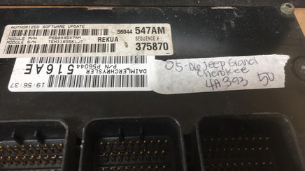 P56044547AM Jeep Grand Cherokee ecm ecu computer 2005-2006