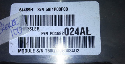 P04692024AL multi-function module 2006 Jeep Grand Cherokee