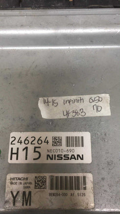 NEC010-690 Infiniti Q50 2014-2015 ecm ecu computer