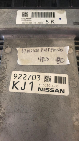 NEC030-020 Nissan Pathfinder 2017 engine control module