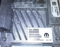 68403 898AD ecu ecm computer 2021-2022 Jeep Wrangler