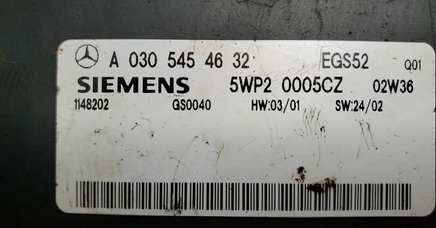 A 030 545 46 32 Mercedes ML350 2003-2005 TCM Transmission Computer