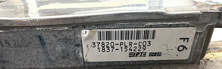 37820-PLR-C03 Honda Civic 2001-2003 ecm ecu computer