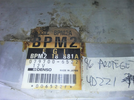 1996 Mazda Protege ecu ecm computer BPM2 18 881A