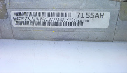 P04727155AH ecu ecm computer 1998 Dodge Caravan or Voyager