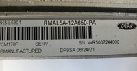 RMAL5A-12A650-PA Ford Ranger 2011 ecm ecu computer **TESTED**