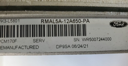RMAL5A-12A650-PA Ford Ranger 2011 ecm ecu computer **TESTED**