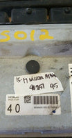 NEC012-606 ecm ecu computer 2015-2017 Nissan Altima