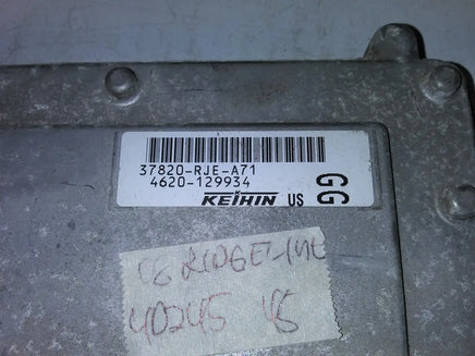 37820-RJE-A71 Honda Ridgeline 2008 ecu ecm computer