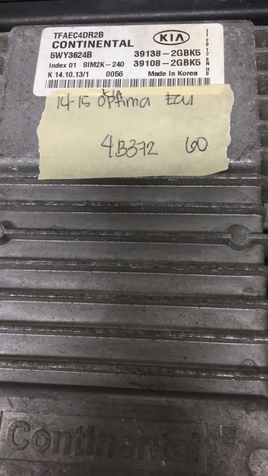 39138-2GBK5 Kia Optima 2014-2015 ecm ecu computer