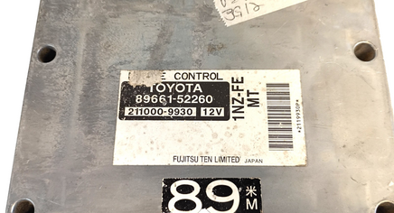 89661-52260 ecm ecu computer 2002 Toyota Echo