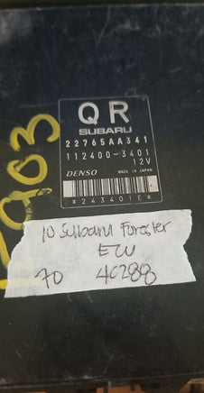 22765AA341 ecu ecm computer 2010 Subaru Forester