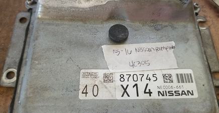 NEC006-661 ecm  ecu computer 2015-2016 Nissan Pathfinder