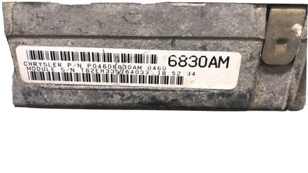 P04606830AM Chrysler Concorde 1998 engine control module computer