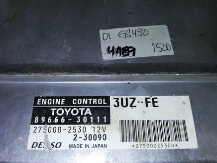 2001 Lexus GS430 ecu ecm computer 89661-30111