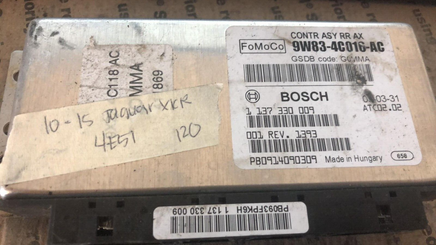 2010-2015 Jaguar XK or XKR Differential control module 9W83-4C016-AC