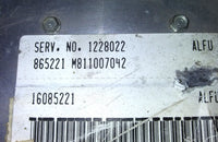 1988 Chevy Caprice engine computer module 16085221