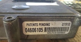 04606105 Dodge Stratus or Chrysler Sebring 1995 ecu ecm computer